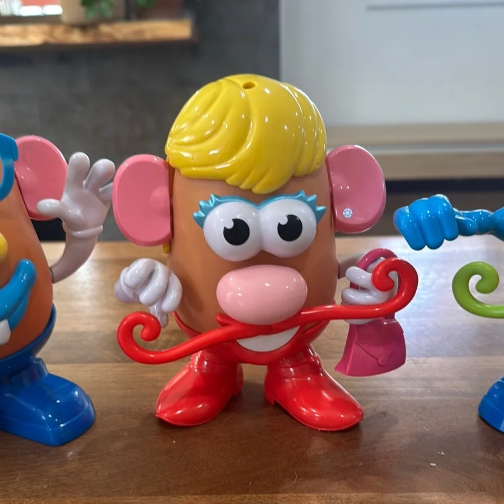 Mr. Potato Head Trio Pack - Blue, Red, Pink Accents